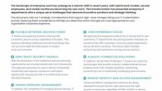 Secure your data in a borderless workplace environment