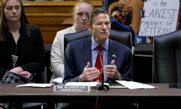 Sen. Richard Blumenthal opens the first VA shadow session