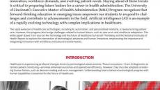 Prepare to lead effectively in a changing healthcare landscape