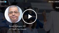 Dr. Ronald Rodriguez, UT Health San Antonio_Professor giving lecture in students in scrubs Photo by Steve Debenport/Getty Images Dr. Ronald Rodriguez, UT Health San Antonio_Professor giving lecture in students in scrubs Photo by Steve Debenport/Getty Images