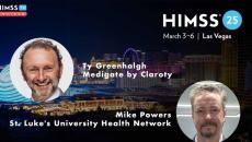 Ty Greenhalgh and Mike Powers_HIMSS25 preview__Las Vegas skyline Photo by halbergman/E+/Getty Images